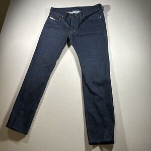 Diesel Men's Safado 30x30 Dark Wash Slim Straight Jean  Button Fly